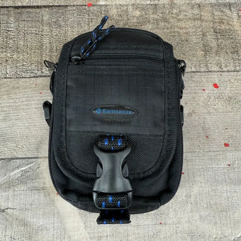 Samsonite Digital Camera Bag Small Padded Case Multiple Compartments No Strap